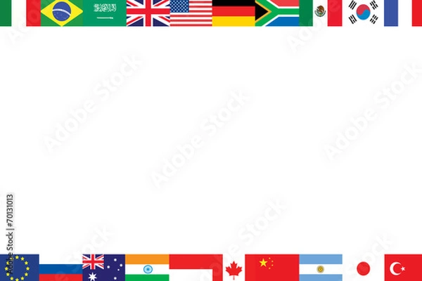Obraz Tło międzynarodowe