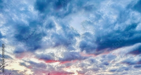 Obraz clouds in the sky