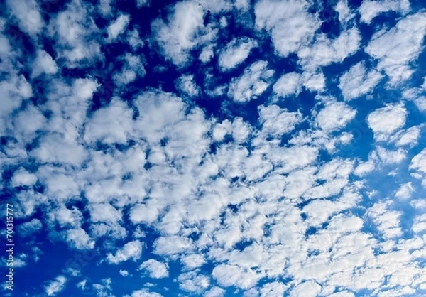 Obraz blue sky with clouds