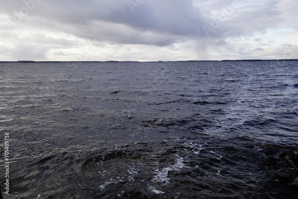 Obraz clouds over the sea