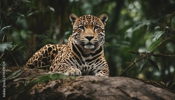 Fototapeta leopard in the zoo