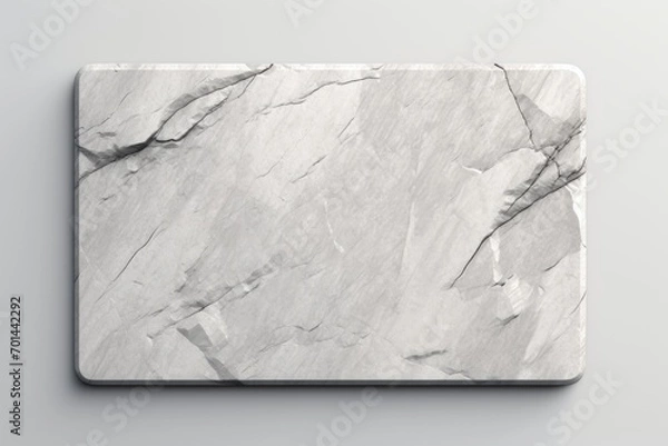 Obraz marble granite light gray plaque with gold veins with empty space for text