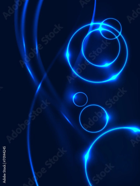 Obraz Abstract light background vector illustration