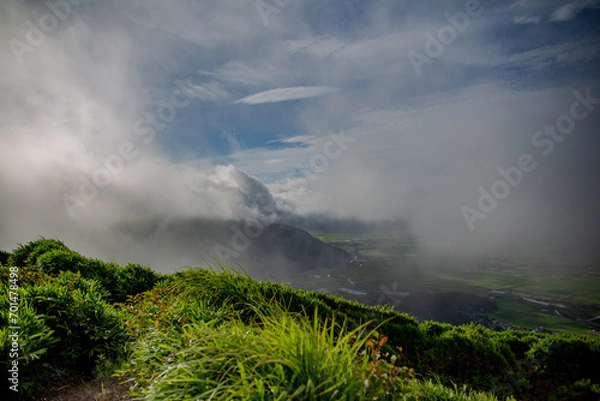Obraz rainbow in the mountains