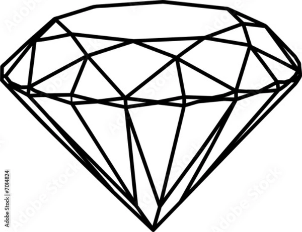 Obraz Czysty diament 001