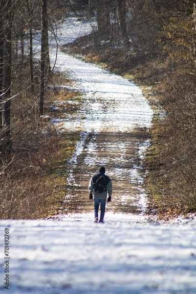 Obraz Einsamer spaziergang