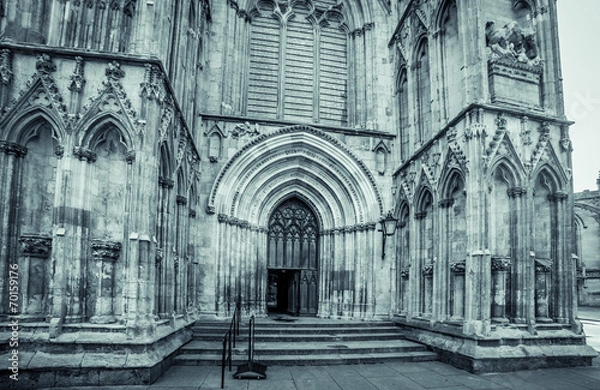 Obraz York Minster gate