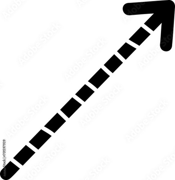 Fototapeta doodle arrow shape