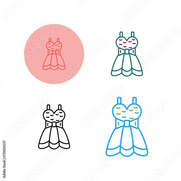 Fototapeta Clothes Vector Icon