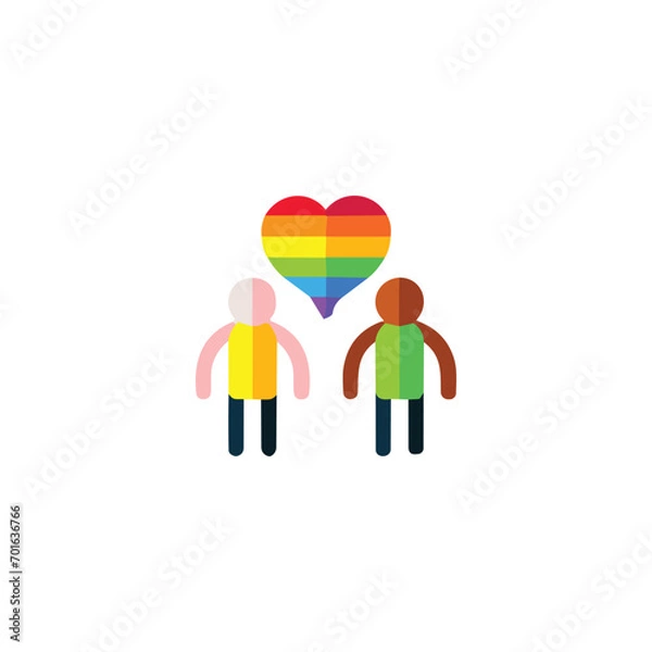 Fototapeta World Pride Day icon