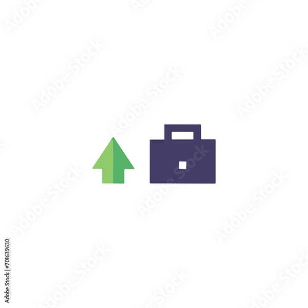 Fototapeta business Increase and Decrease icon