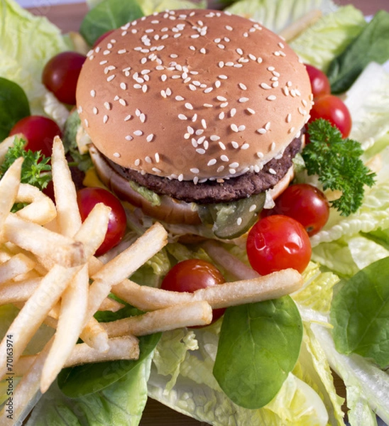 Obraz Fast food, Big Mac