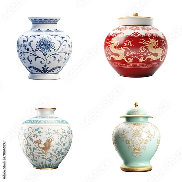 Obraz set collection Guci Artificial Intelligence Generative