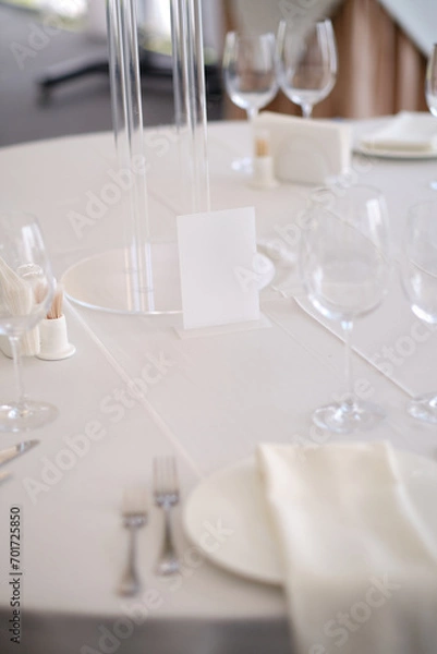 Obraz Guest wedding card