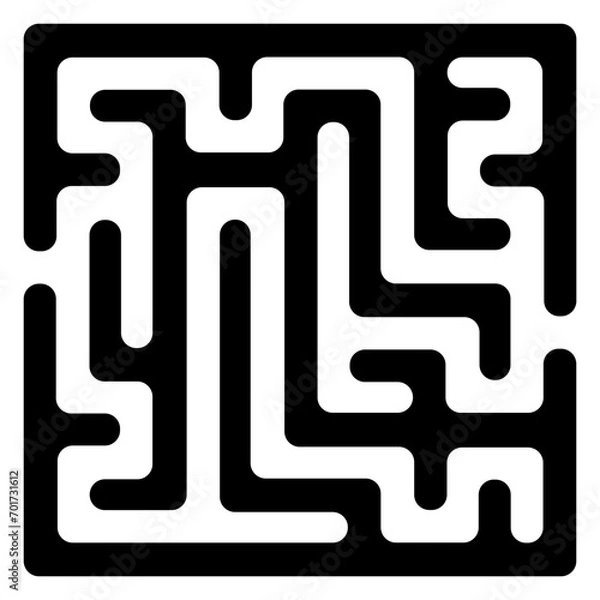 Obraz Simple Maze Element