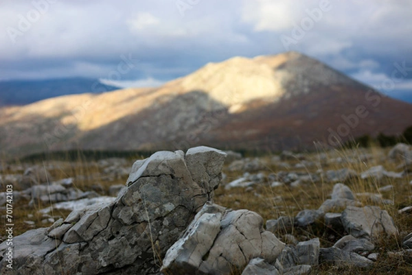 Obraz mountains in the sunlight
