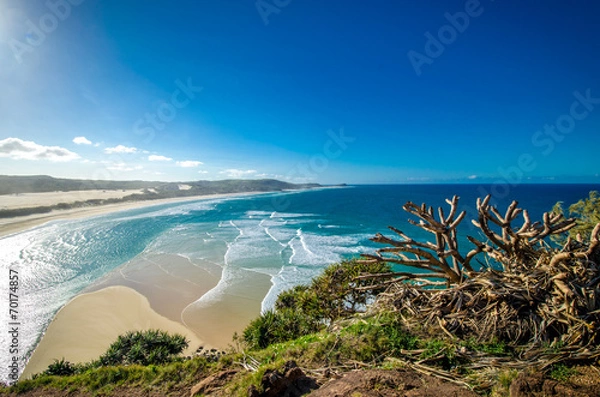 Obraz Wspaniała zatoka na wyspie Fraser