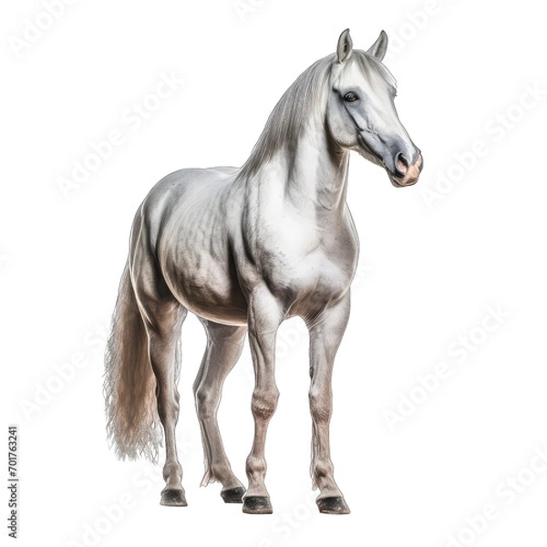 Obraz Arabian Horse isolate on transparent background, png file