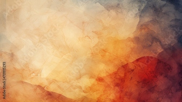 Fototapeta Old Paper Background. Generative AI