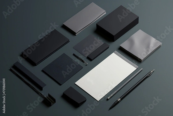 Fototapeta Stationery elements