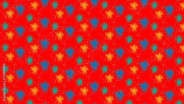 Obraz background with red and white stripes