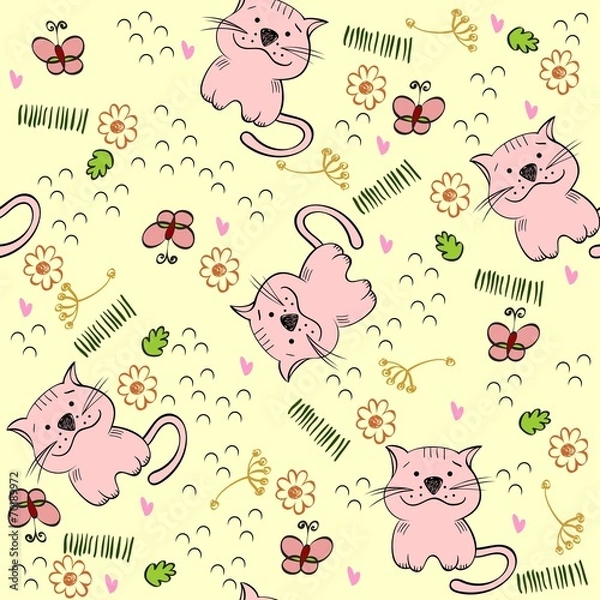 Fototapeta seamless pattern
