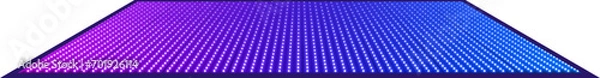Fototapeta Dance Floor with Colorful LED lights Vector Illustration