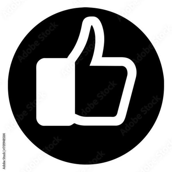 Obraz thumbs up icon