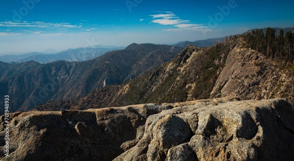 Obraz Yosemite landscape with sky