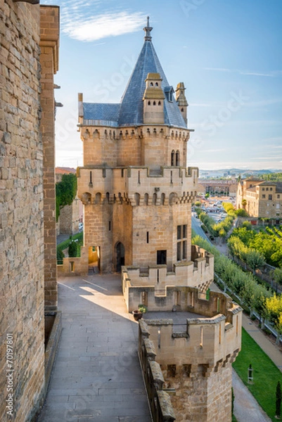 Obraz Olite Castle in Navarra, Spain
