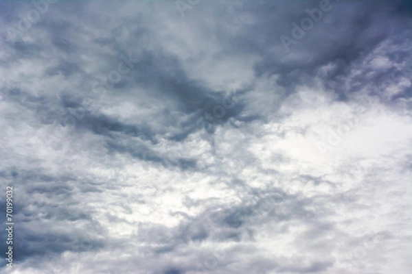 Fototapeta black cloud