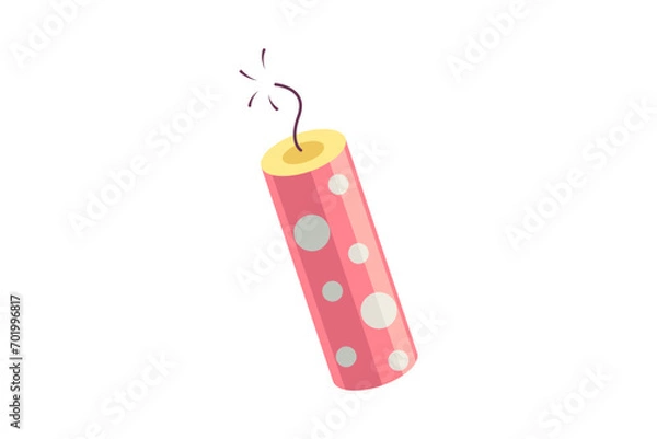 Obraz Firework New Year Party Sticker