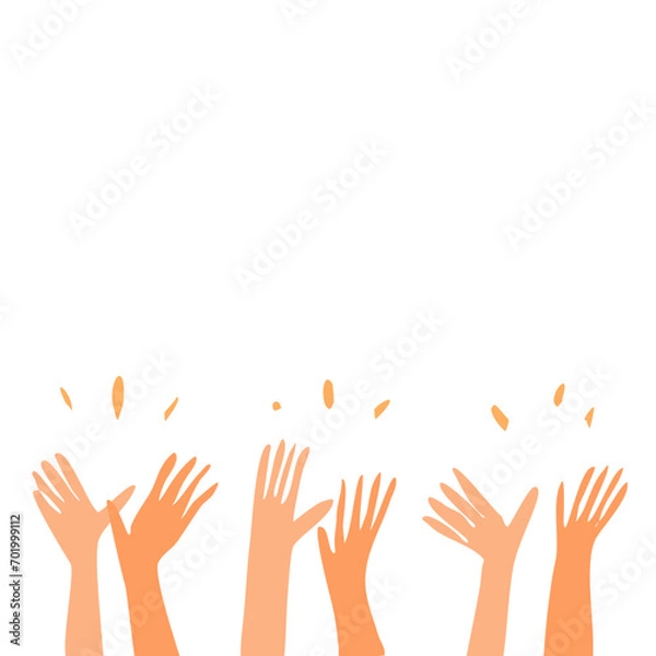 Obraz Applause hand drawn