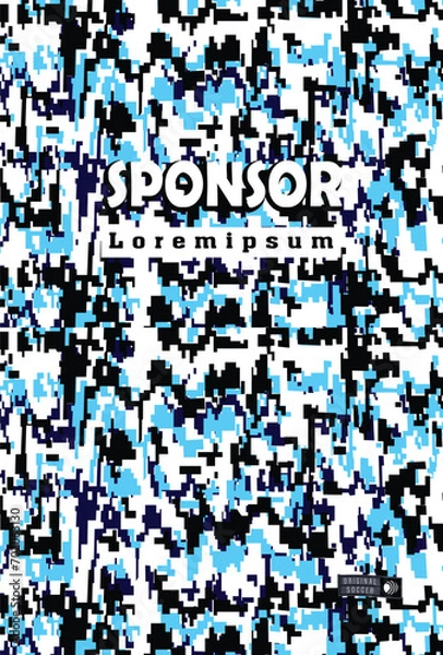 Fototapeta seamless pattern with christmas reindeer. tribal pattern. local fabric pattern. pixel pattern. cross stitch