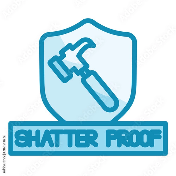 Obraz Shatterproof Icon