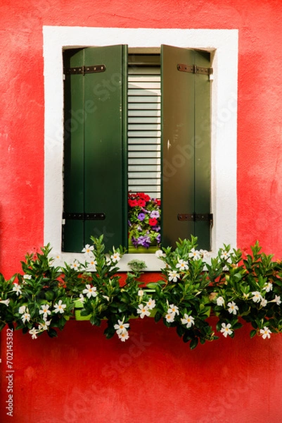 Obraz Window Shutters in Burano