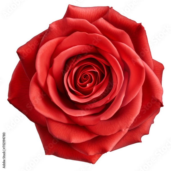 Fototapeta single red rose
