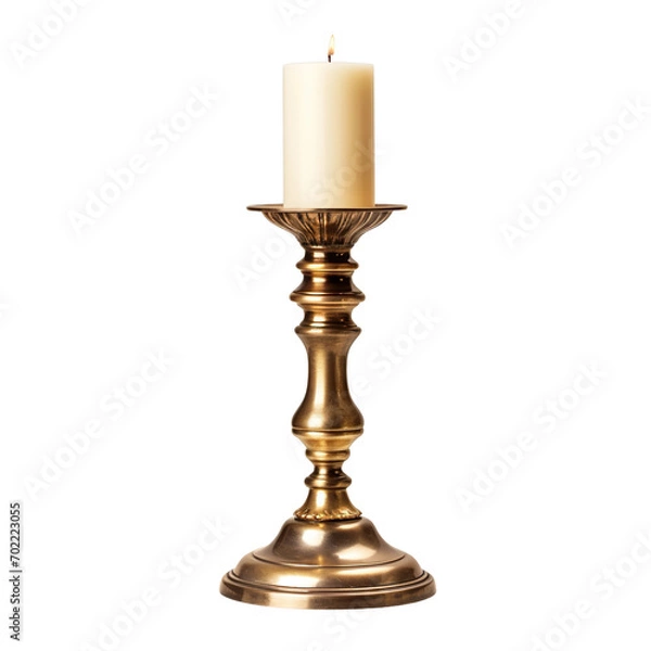Fototapeta candlestick with candle