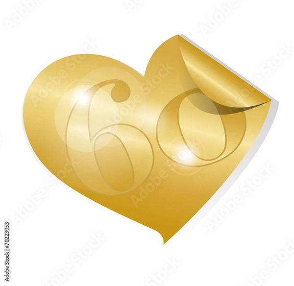 Obraz 60 anniversary