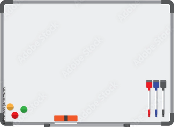 Fototapeta ホワイトボード,メッセージボード（白）