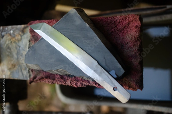 Fototapeta tanto blade with harmon line