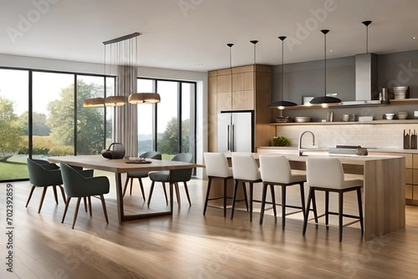 Fototapeta dining room interior