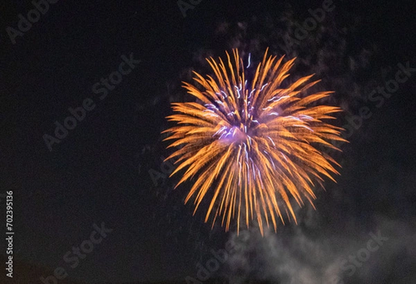 Obraz glowing firework burst