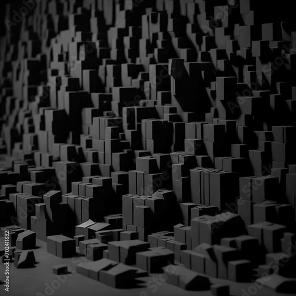 Fototapeta abstract background with squares like a waterfall.