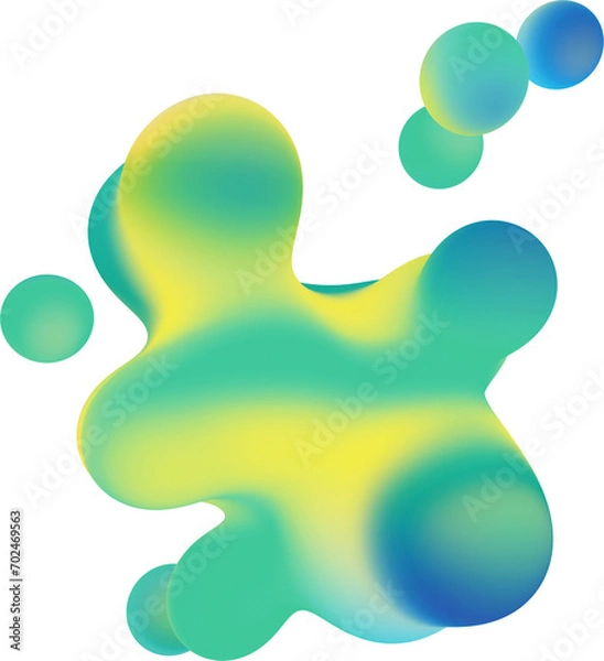 Fototapeta Holographic Bubbles