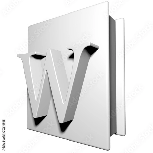 Fototapeta Book W
