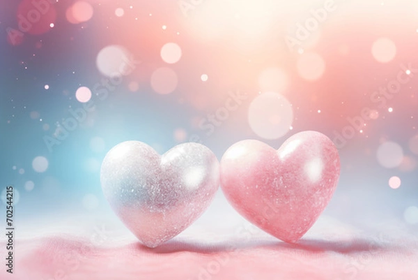 Obraz きらきらしたハート