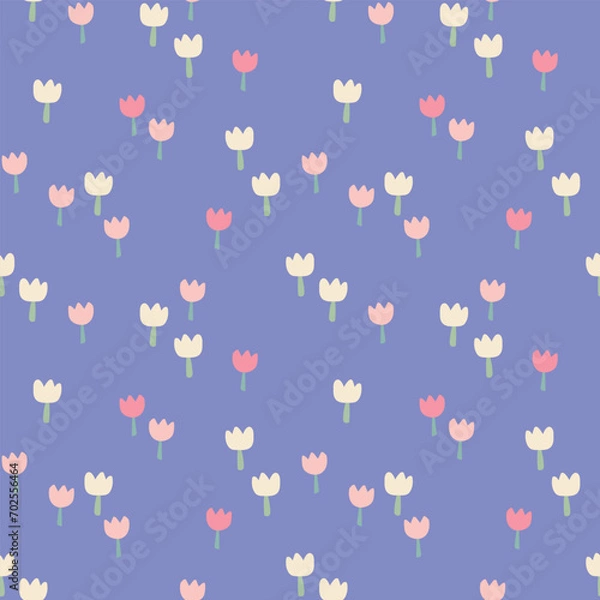 Obraz Tulip field in spring