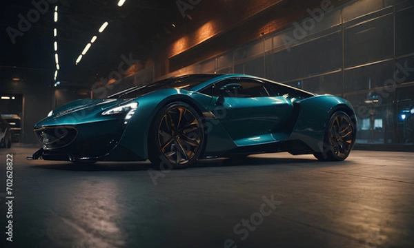 Obraz automobile futuristica