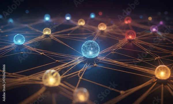 Obraz concetto network 2